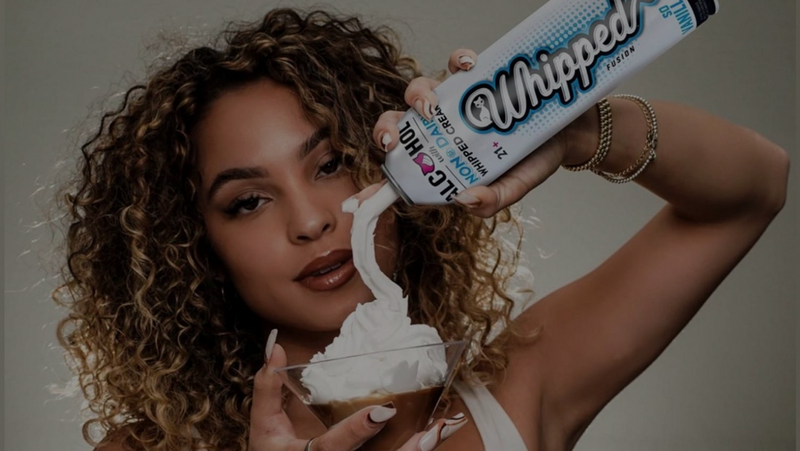 The brains behind the quirky alcohol-infused whipped cream....